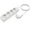 Multiprise Aisens A154-0533 4 Prises Protection Enfant Câble 1,4 m