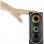 HP DHE-6001 Altavoces 2.0 RGB Negros