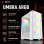 Tempest Umbra RGB Tower ATX Bianco