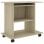 VidaXL Table d'ordinateur en aggloméré Chêne Sonoma 80x50x75cm