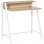 Homcom Escritorio para Ordenador con Encimera Roble/Blanco 84x45x85cm