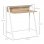 Homcom Escritorio para Ordenador con Encimera Roble/Blanco 84x45x85cm