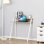 Homcom Escritorio para Ordenador con Encimera Roble/Blanco 84x45x85cm