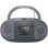 Radio CD Fonestar BOOM-GO-G 4W RMS USB FM Bluetooth AUX MP3 Portable Gris