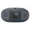 Radio CD Fonestar BOOM-GO-G 4W RMS USB FM Bluetooth AUX MP3 Portable Gris