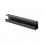 Kimex Passe-câble horizontal pour bureau 60 cm Noir