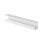 Kimex Canaleta Pasacables Horizontal para Escritorio 60cm Blanco