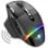Mouse da gioco wireless Spirit of Gamer Xpert M800 RGB 10000 DPI Nero