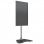 Kimex Soporte Inclinable/Giratorio de Suelo para TV 55"-75" VESA 600x400 Máx 50Kg