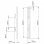 Kimex Soporte Giratorio de Suelo para TV 32"-75" VESA 400x400 Máx 50Kg