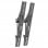 Supporto Da Pavimento/Soffitto Inclinabile/Girevole Kimex per TV 32''-75'' VESA 400x400 Max 30Kg