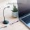 Nanocable Adaptador de Áudio USB-C para Jack 3.5 Macho/Fêmea 11cm Cinzento/Preto