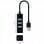 Nanocable 10.16.4404 Hub 4x USB 2.0 Negro