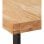 Home Heavenly Darek Mesa de Estudio Industrial 120x60x73cm Roble/Negro