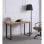 Home Heavenly Darek Mesa de Estudio Industrial 120x60x73cm Roble/Negro