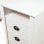 vidaXL Hill Range Secretária com 3 Gavetas Madeira de Pinho 120x50x74cm Branco