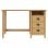 vidaXL Hill Range Secretária com 3 Gavetas Madeira de Pinho 120x50x74cm Castanho
