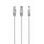 Netzwerkkabel Gembird PP12-15M 15m Cat5e RJ-45 grau UTP male-male