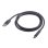 Cable USB Gembird CC-USB2-AMCM-1M 1m USB 2.0 A macho a C macho Negro chapado oro