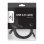 Cable USB Gembird CC-USB2-AMCM-1M 1m USB 2.0 A macho a C macho Negro chapado oro