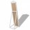 Vidaxl Espejo De Pie De Estilo Barroco Blanco 160x40 Cm