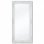 Vidaxl Espejo De Pared Estilo Barroco Blanco 100x50 Cm