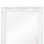 Vidaxl Espejo De Pared Estilo Barroco Blanco 100x50 Cm