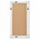 Vidaxl Espejo De Pared Estilo Barroco Blanco 100x50 Cm