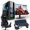 PC Racing Cosmo Pack PC Gaming Intel Core i5-12400F/16GB/1TB+256GB SSD/RTX 3050 + Pantalla 24' FullHD + Silla Gaming + C