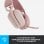 Logitech Zone Vibe 100 Auriculares Inalámbricos Rosas