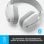 Logitech Zone Vibe 100 Auricolare Wireless A Padiglione Musica e Chiamate Bluetooth Bianco