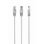 Cable de red Gembird Cat5e UTP 3m Beige chapado en oro