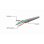 Cable de red Gembird Cat5e UTP 3m Beige chapado en oro