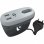 Multipresa Brennenstuhl per l'applicazione tra mobili con 1 presa europea + 2xUSB Antracite/Grigio