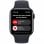 Apple Watch SE OLED 44 mm Noir GPS (satellite)