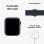 Apple Watch SE OLED 44 mm Noir GPS (satellite)