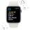 Apple Watch SE GPS 44mm Retina OLED Argento Cinturino Sport Bianco Resistenza all’Acqua