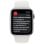 Apple Watch SE GPS 44mm Retina OLED Argento Cinturino Sport Bianco Resistenza all’Acqua