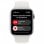 Apple Watch SE GPS 44mm Cassa in Alluminio color Argento con Cinturino Sport Band Bianco - Regular