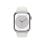 Apple Watch Series 8 GPS 41mm Caja de Aluminio Plata con Correa Deportiva Blanca