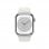 Apple Watch Series 8 GPS 41mm Cassa in Alluminio color Argento con Cinturino Sport Band Bianco - Regular