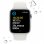 Apple Watch SE LTE 2ª Geração 44mm Alumínio Silver com Bracelete Sport Branca