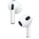 Auriculares Apple AirPods 3ª Geração Inalámbricos Bluetooth para Chamadas e Música com Áudio Espacial e Resistência à Água, branco