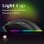 Vertux Ammolite Ratón Inalámbrico Gaming RGB 16000DPI Negro