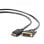 Adaptador de cable Gembird CC-DPM-DVIM-6 DisplayPort a DVI 1,8 m Negro