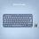 Logitech K380 para Mac Teclado Bluetooth Azul Blueberry