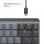 Logitech MX Mechanical Mini para Mac Teclado Mecánico Inalámbrico Gris Espacial (USA)