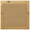 Vidaxl Espejo De Pared Estilo Barroco Dorado 60x60 Cm