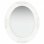 Vidaxl Espejo De Pared Estilo Barroco Blanco 50x60 Cm Blanco Blanco-50x60
