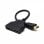 Cabo Gembird HDMI 2.0 a 2x HDMI 2.0 macho/fêmea preto
